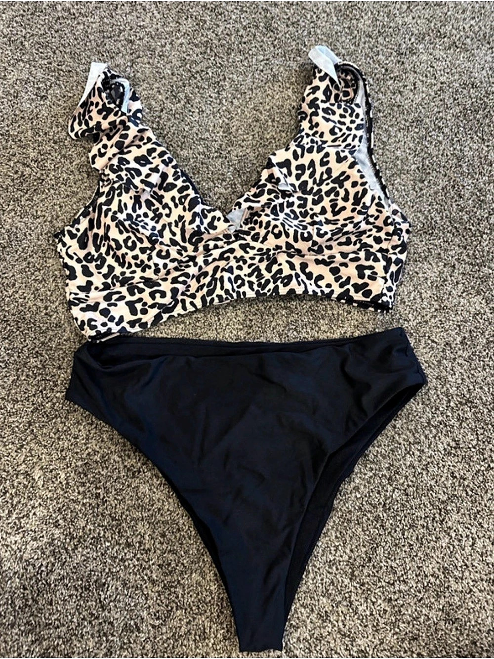 SHEIN Leopard Print Bikini Set NWT